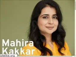 Sites similar to mahirakakkar.com