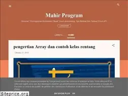 Sites similar to mahirprogra.blogspot.com