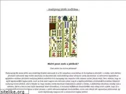 Sites similar to mahjong.jatekok.co.hu