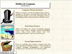 Sites similar to mahler-company.com