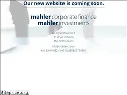 Sites similar to mahlercf.com