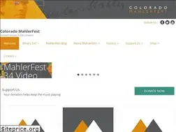 Sites similar to mahlerfest.org