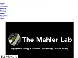 Sites similar to mahlerlab.com