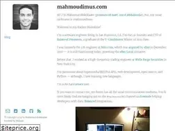 Sites similar to mahmoudimus.com