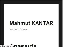 Sites similar to mahmutkantar.com