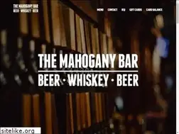 Sites similar to mahoganybar.net