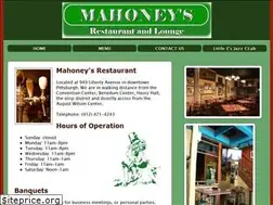 Sites similar to mahoneysrestaurant.com