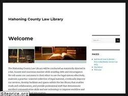 Sites similar to mahoninglawlibrary.org