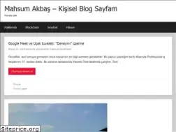 Sites similar to mahsumakbas.com