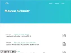 Sites similar to maiconschmitz.com.br