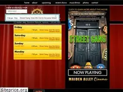 Sites similar to maidenalleycinema.org