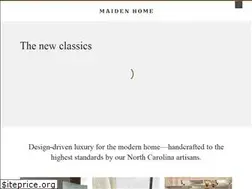 Sites similar to maidenhome.com