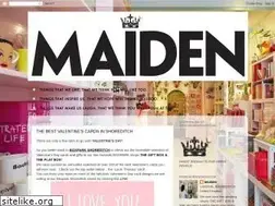 Sites similar to maidenshop.blogspot.com