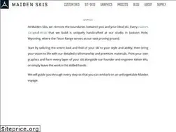 Sites similar to maidenskis.com
