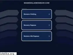 Sites similar to maidensladieswear.com