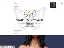 Sites similar to maidenvoyagebridal.com