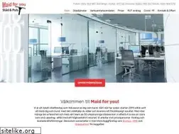Sites similar to maidforyou.se
