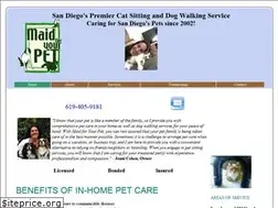 Sites similar to maidforyourpet.com