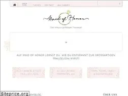 Sites similar to maidofhonor.de