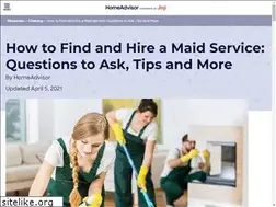 Sites similar to maidservices.com