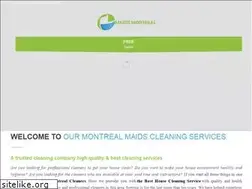 Sites similar to maidsmontreal.ca