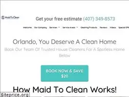 Sites similar to maidtocleanorlando.com