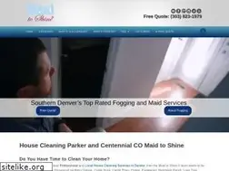 Sites similar to maidtoshinedenver.com