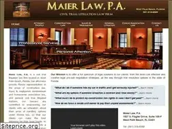 Sites similar to maierlawpa.com