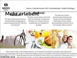 Sites similar to maiershotels.at