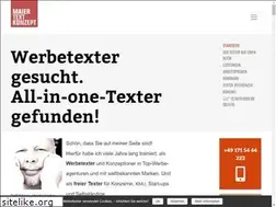 Sites similar to maiertext.de