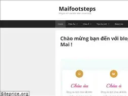 Sites similar to maifootsteps.com
