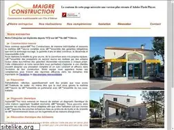 Sites similar to maigreconstructions.fr