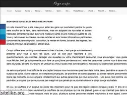 Sites similar to maigrirsansfaim.com
