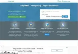 Sites similar to mail-temp.com