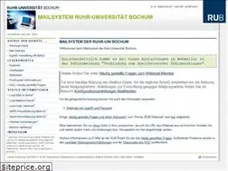 Sites similar to mail.rub.de