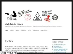 Sites similar to mailartists.wordpress.com