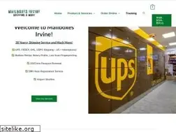 Sites similar to mailboxesirvine.com