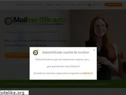 Sites similar to mailcertificado.com