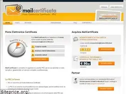 Sites similar to mailcertificata.it