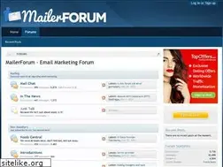 Sites similar to mailerforum.com