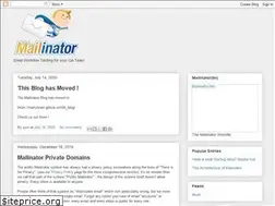 Sites similar to mailinator.blogspot.com