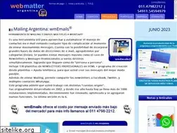 Sites similar to mailing-argentina.com