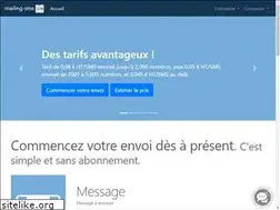 Sites similar to mailing-sms.com