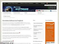 Sites similar to mailing-software.de