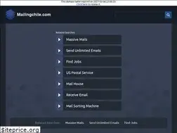Sites similar to mailingchile.com