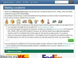 Sites similar to mailinglocations.com