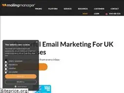 Sites similar to mailingmanager.co.uk
