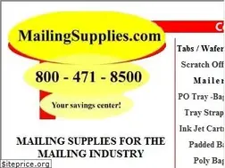 Sites similar to mailingsupplies.com
