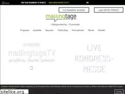 Sites similar to mailingtage.de