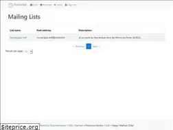 Sites similar to mailiste.com